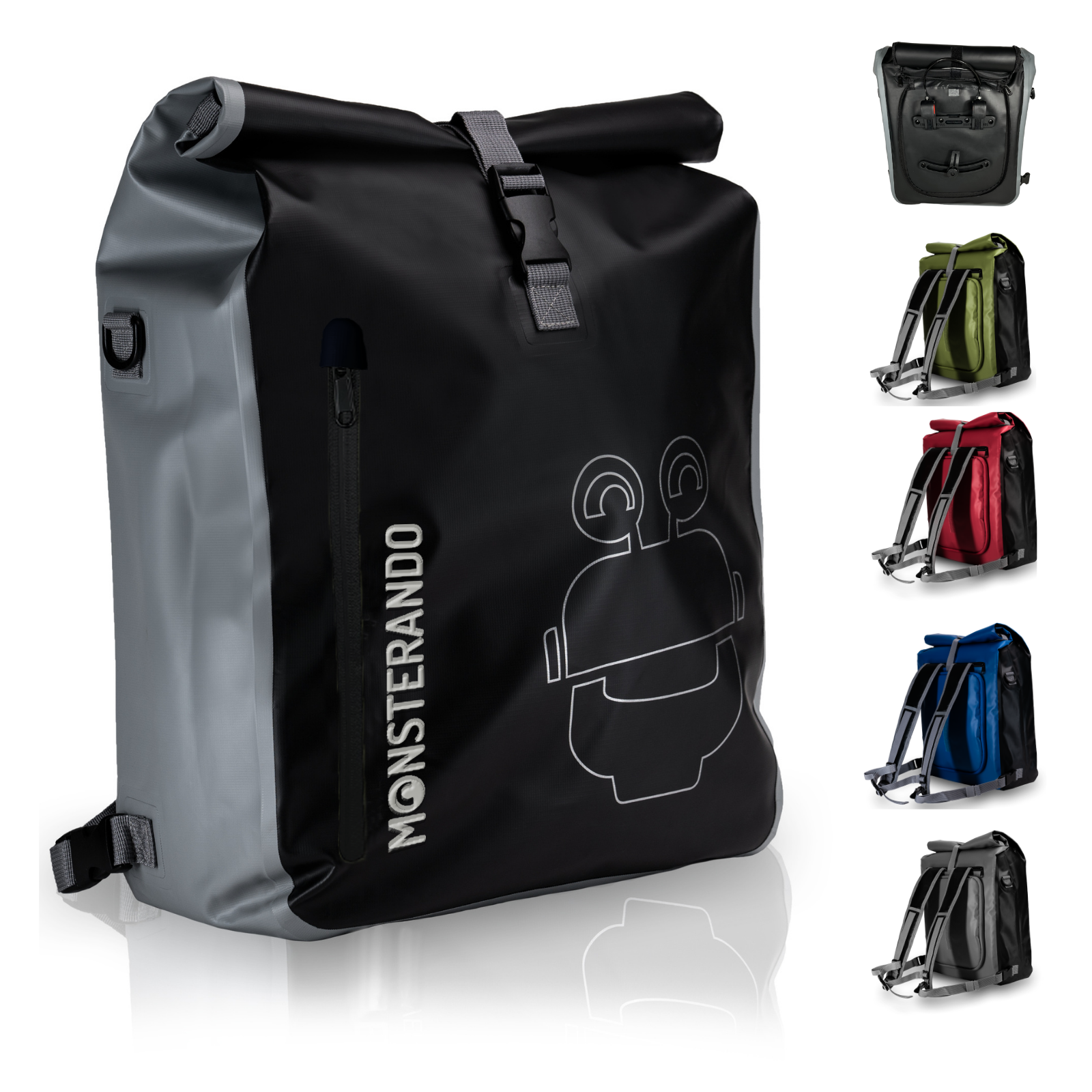 Travel-Monster 3in1 Bike bag Plus schwarz